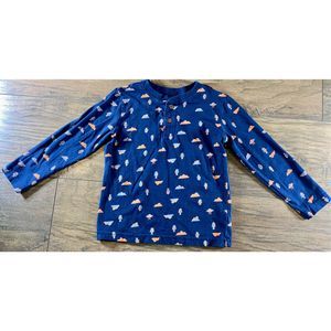 Jumping Beans Boys Baby Toddler Long Sleeve Henley 4T